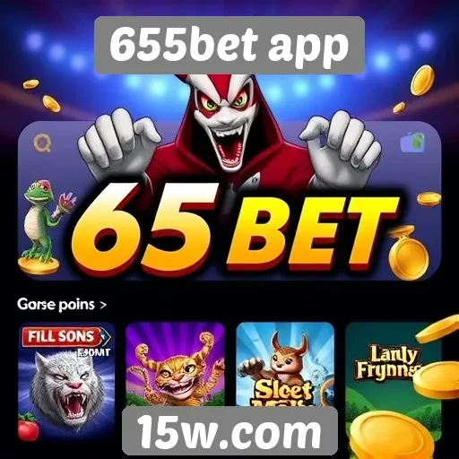 Variedade de jogos disponíveis no 655bet