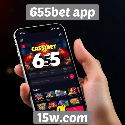 Avaliação da interface do usuário do 655bet app